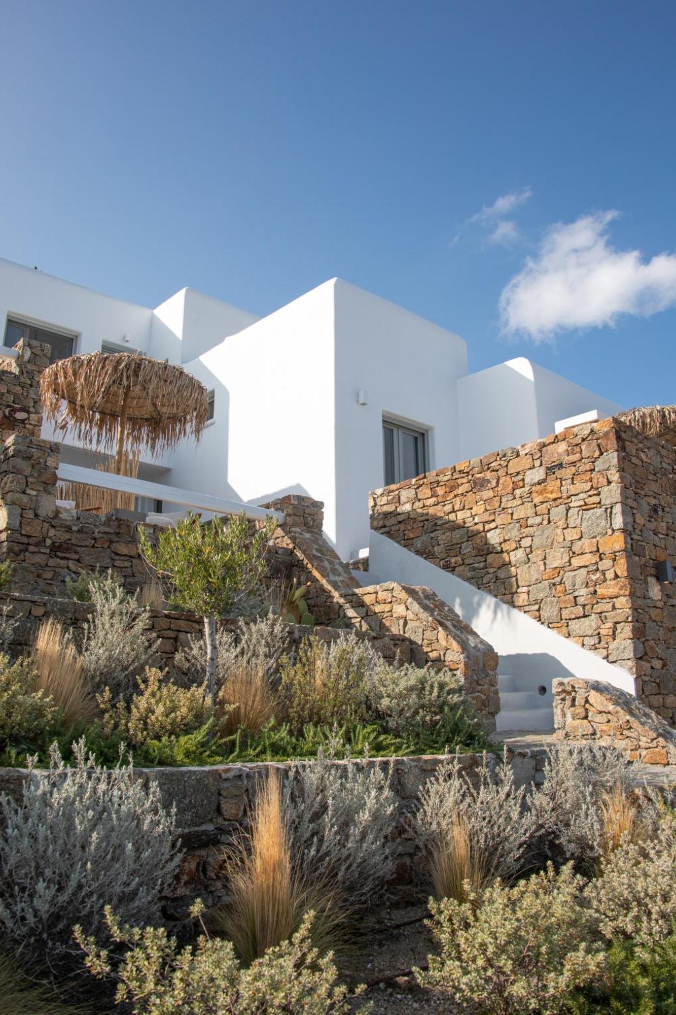 לינה וארוחת בוקר קאלו ליבאדי The Summit Of Mykonos מראה חיצוני תמונה